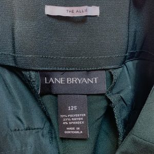 Allie Tailored Stretch Wide Leg Pant Forest Green